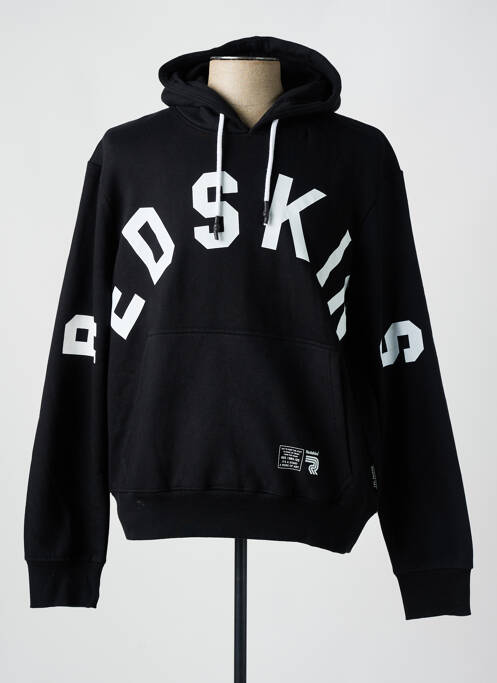 Hanorac cu glugă negru REDSKINS bărbat