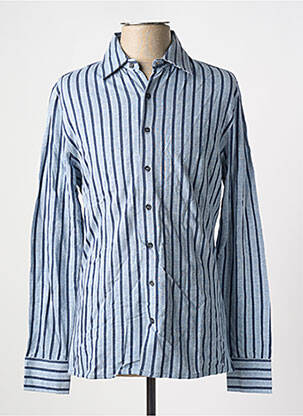 Cămașă cu mâneci lungi albastru LES GARCONS FACILES bărbat