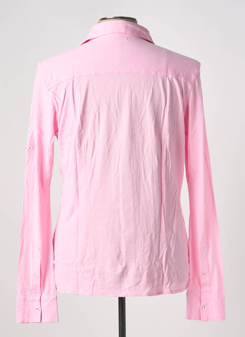 Cămașă cu mâneci lungi roz LES GARCONS FACILES bărbat