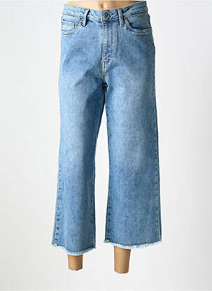 Blugi cu croială largă albastru LCDN femeie