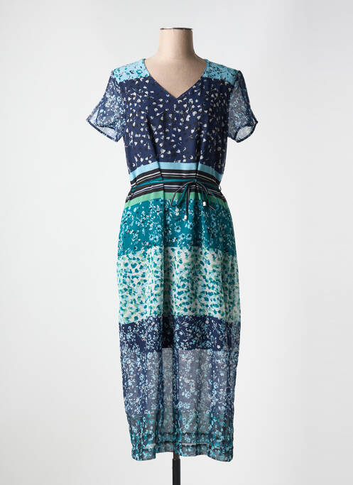 Rochie lungă albastru GRIFFON femeie