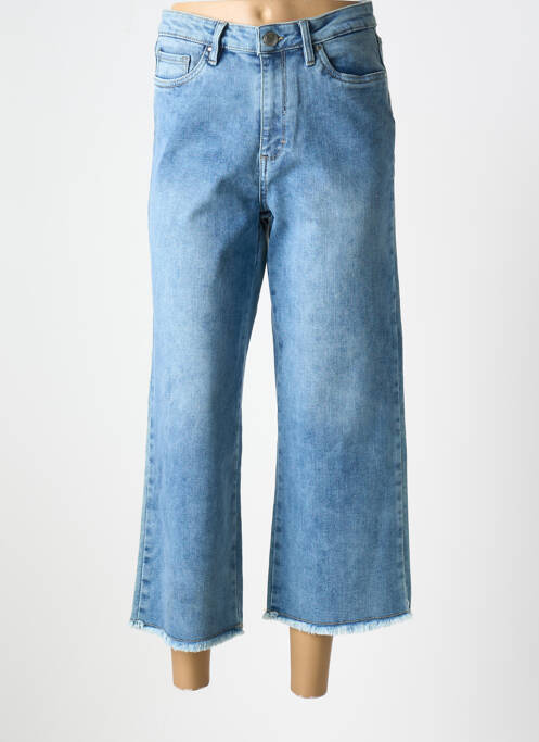 Blugi cu croială largă albastru LCDN femeie