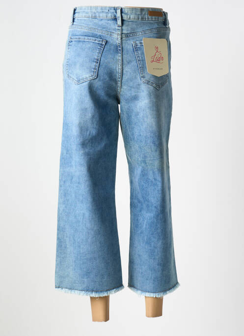 Blugi cu croială largă albastru LCDN femeie