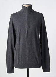 Pulover elasticitate mâneci lungi gri SELECTED bărbat