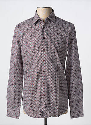 Cămașă cu mâneci lungi roșu IZAC bărbat