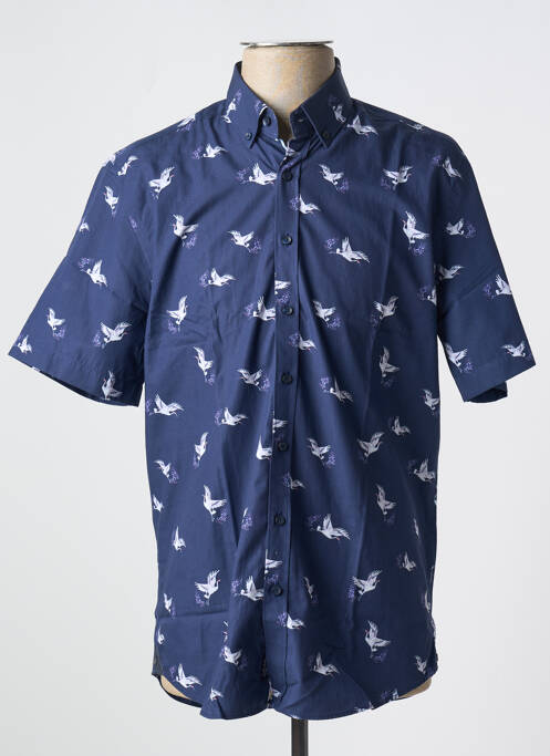 Cămașă cu mâneci scurte albastru IZAC bărbat