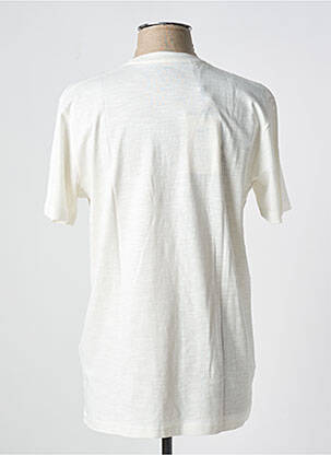 Tricou bio mâneci scurte bej SELECTED bărbat