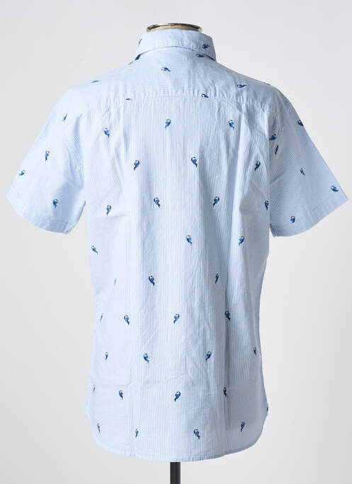 Cămașă cu mâneci scurte albastru SELECTED bărbat