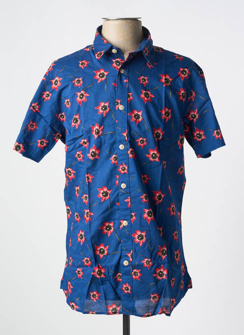 Cămașă cu mâneci scurte albastru SELECTED bărbat