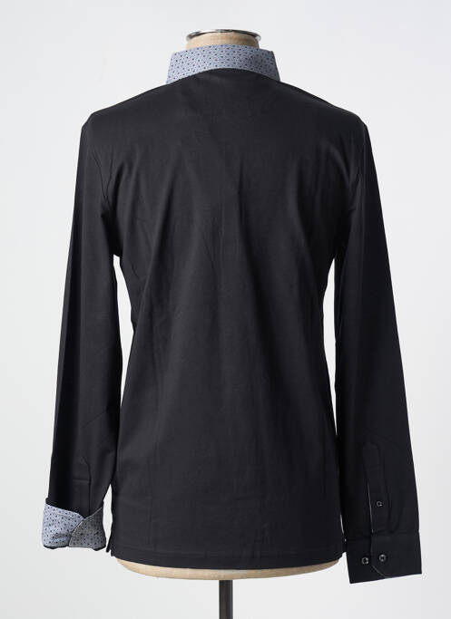 Polo negru IZAC bărbat