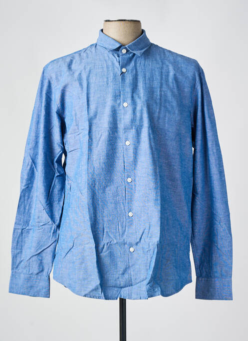 Cămașă cu mâneci lungi albastru SELECTED bărbat