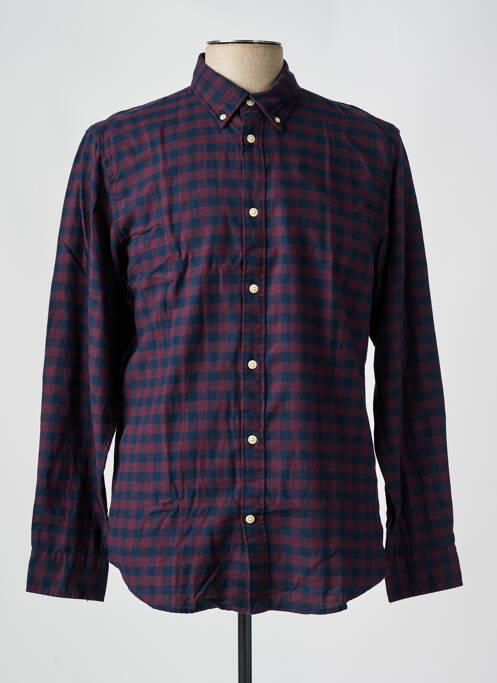 Cămașă cu mâneci lungi roșu SELECTED bărbat