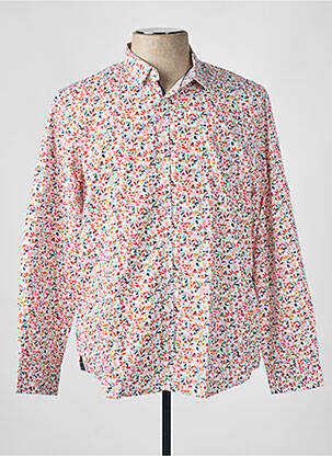 Cămașă cu mâneci lungi alb IZAC bărbat