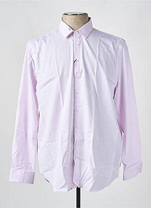 Cămașă cu mâneci lungi roz IZAC bărbat