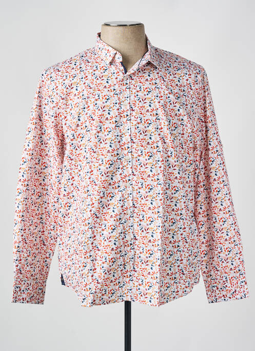 Cămașă cu mâneci lungi alb IZAC bărbat