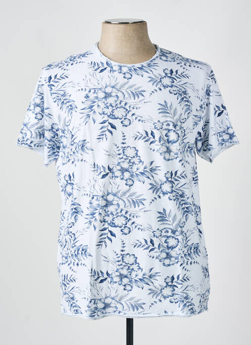 Tricou alb IZAC bărbat