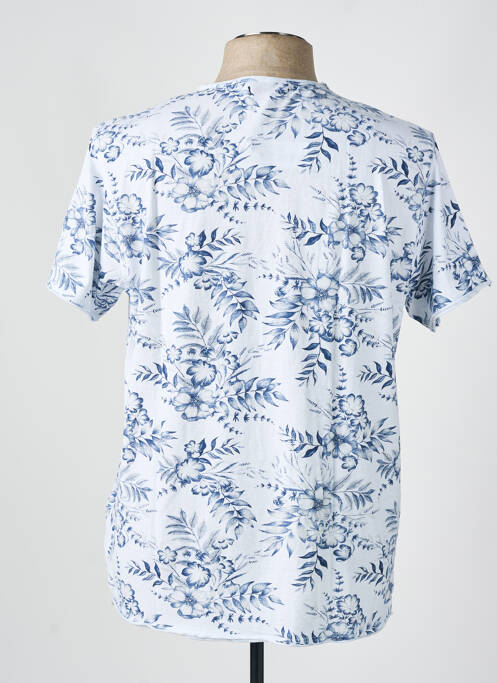 Tricou alb IZAC bărbat