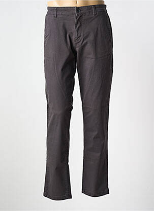 Pantalon chino bio mărime normală gri SELECTED bărbat