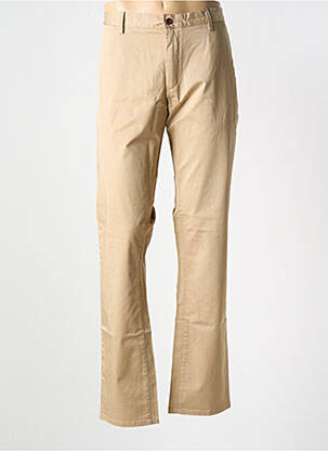 Pantalon chino țesătură poplin mărime normală bej GANT bărbat
