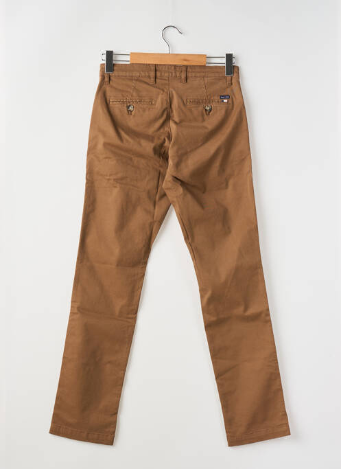 Pantalon chino maro EDEN PARK bărbat