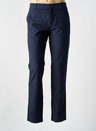 Pantalon chino țesătură melanj mărime normală albastru SELECTED homme