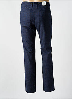 Pantalon chino țesătură melanj mărime normală albastru SELECTED bărbat