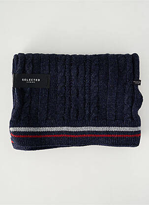Eșarfă albastru SELECTED bărbat