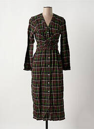 Rochie midi mâneci lungi mâneci lungi maro NICE THINGS femeie