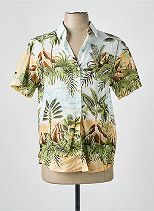 Cămașă cu mâneci scurte verde MUSY MUSE bărbat