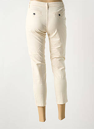 Pantalon 7/8 elasticitate mărime normală bej SUNNY STUDIO femeie