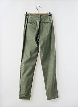 Pantalon slim țesătură poplin mărime normală verde WHITE STUFF femeie