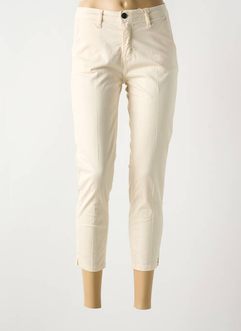 Pantalon 7/8 bej SUNNY STUDIO femeie