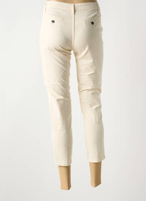Pantalon 7/8 bej SUNNY STUDIO femeie