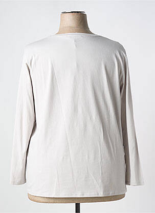 Tricou mâneci lungi mâneci lungi gri LE COMTE femeie
