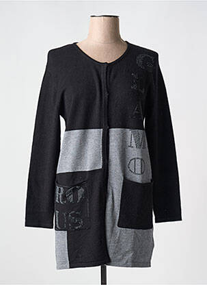 Vestă cu mâneci lungi gri PASSIONI femeie