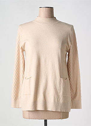 Pulover bej SCORZZO femeie