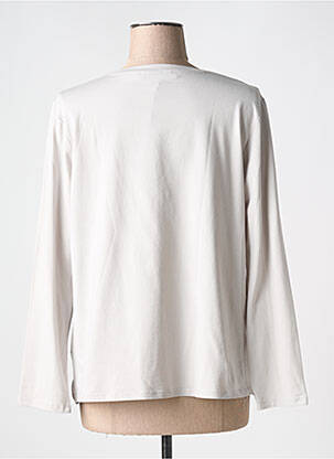 Tricou mâneci lungi mâneci lungi gri LE COMTE femeie