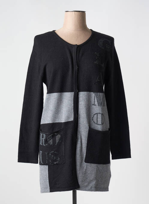 Vestă cu mâneci lungi gri PASSIONI femeie