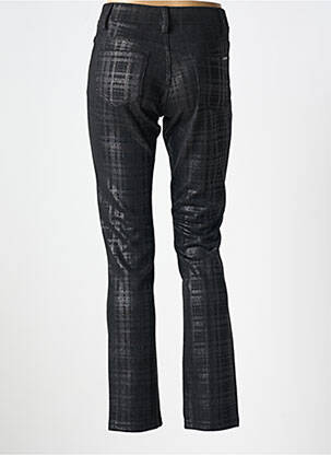 Pantalon slim elasticitate mărime normală negru GRIFFON femeie
