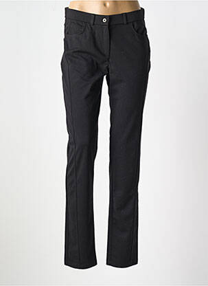 Pantalon slim elasticitate mărime normală negru GUY DUBOUIS femeie