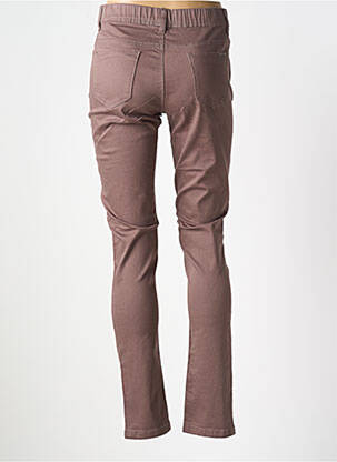 Jegging țesătură denim mărime normală maro GRIFFON femeie