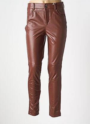 Pantalon slim maro STREET ONE femeie