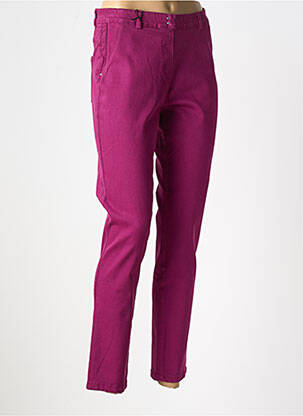 Jegging țesătură denim mărime normală violet EAST DRIVE femeie