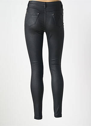 Pantalon slim talie înaltă talie înaltă negru MARBLE femeie