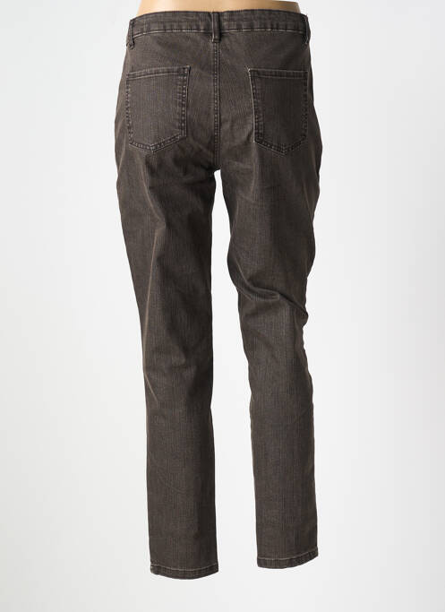 Blugi cu croială slim maro FUEGO WOMAN femeie