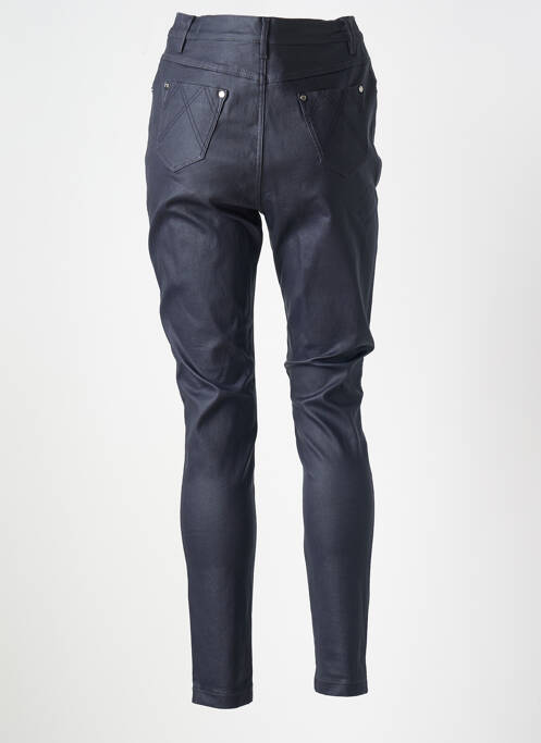 Pantalon slim albastru MARBLE femeie