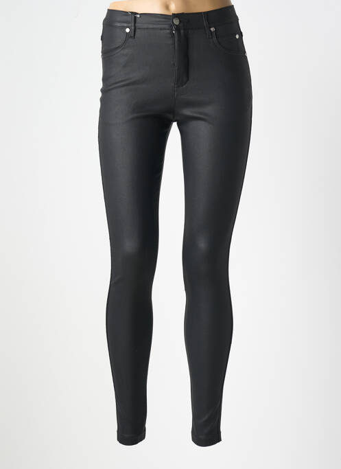 Pantalon slim negru MARBLE femeie