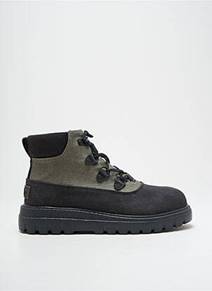 Adidași închidere elastică toc de 4 la 6 cm negru HEY DUDE femeie