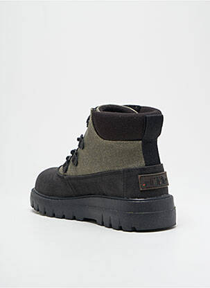Adidași închidere elastică toc de 4 la 6 cm negru HEY DUDE femeie