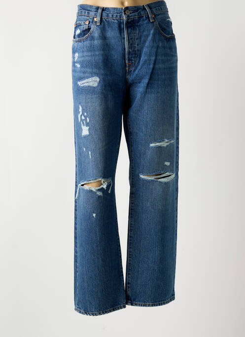 Blugi cu croială largă albastru LEVIS femeie